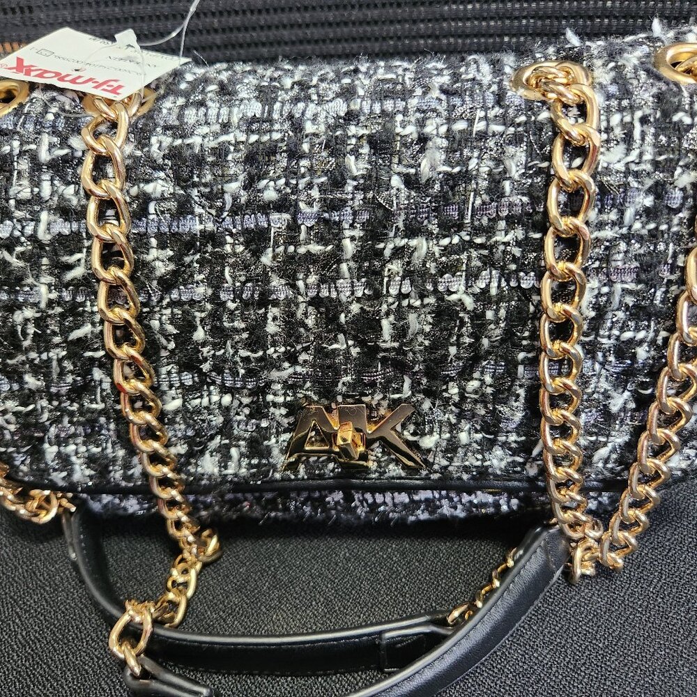 NWT Anne Klein Tweed Purse/Bag